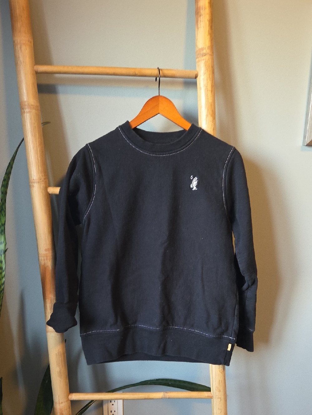 OVO Contrast Stitch Crewneck Sweater